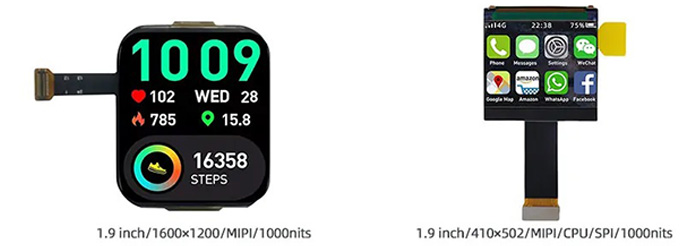 MIPI接口LCD显示屏