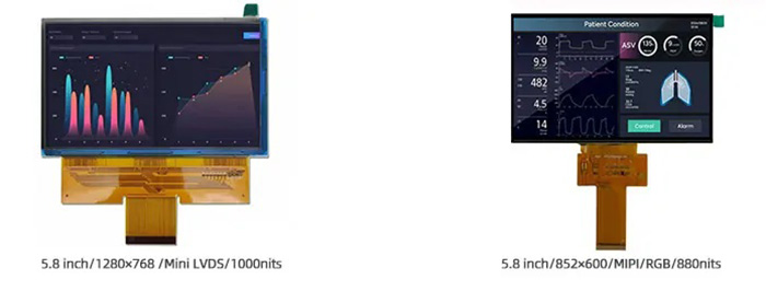 更多5.8英寸高亮液晶屏推荐