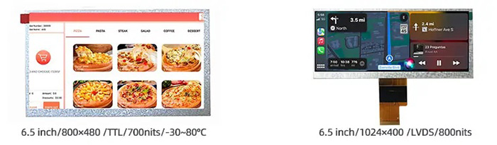 6.5寸高亮显示屏推荐