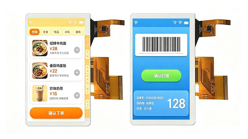 5寸手持设备显示屏 5寸手持设备显示屏